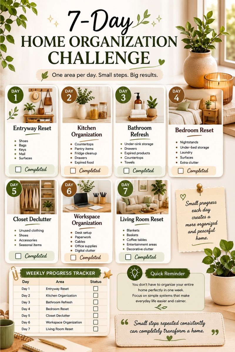 15 Smart Home Organization Ideas on a Budget