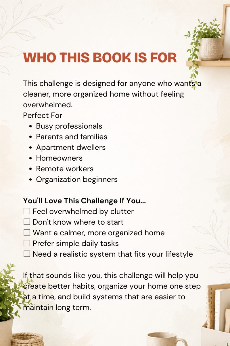 30-Day Home Organization Challenge