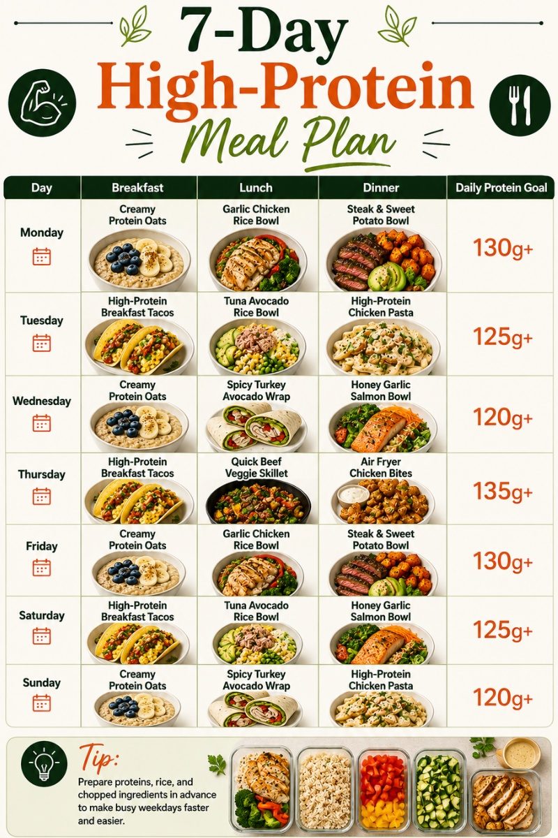 High-Protein Meals in 15 Minutes
