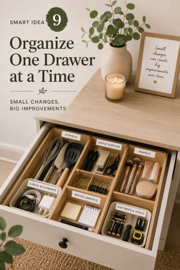 15 smart home organization ideas on a budget 2 6a170c384b3ef53a